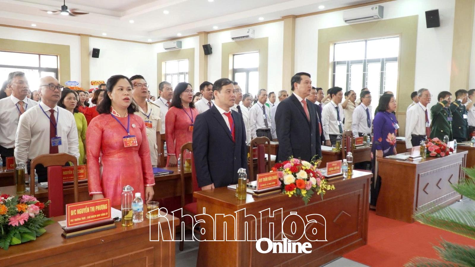 Đại hội đại biểu Đảng bộ phường Bắc Cam Ranh lần thứ nhất, nhiệm kỳ 2025 - 2030