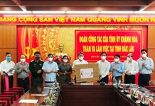 Tỉnh Khánh Hòa hỗ trợ vật chất giúp tỉnh Đắk Lắk phòng, chống dịch Covid-19
