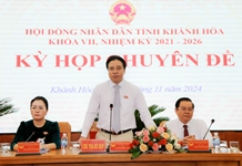 Kỳ họp chuyên đề HĐND tỉnh Khánh Hòa khóa VII: Thông qua 10 nghị quyết nhằm thúc đẩy phát triển kinh tế - xã hội tỉnh