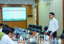 Bí thư Tỉnh ủy Nghiêm Xuân Thành giao một số nhiệm vụ cho Tổ công tác KPI