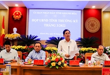 UBND tỉnh Khánh Hòa họp thường kỳ tháng 3