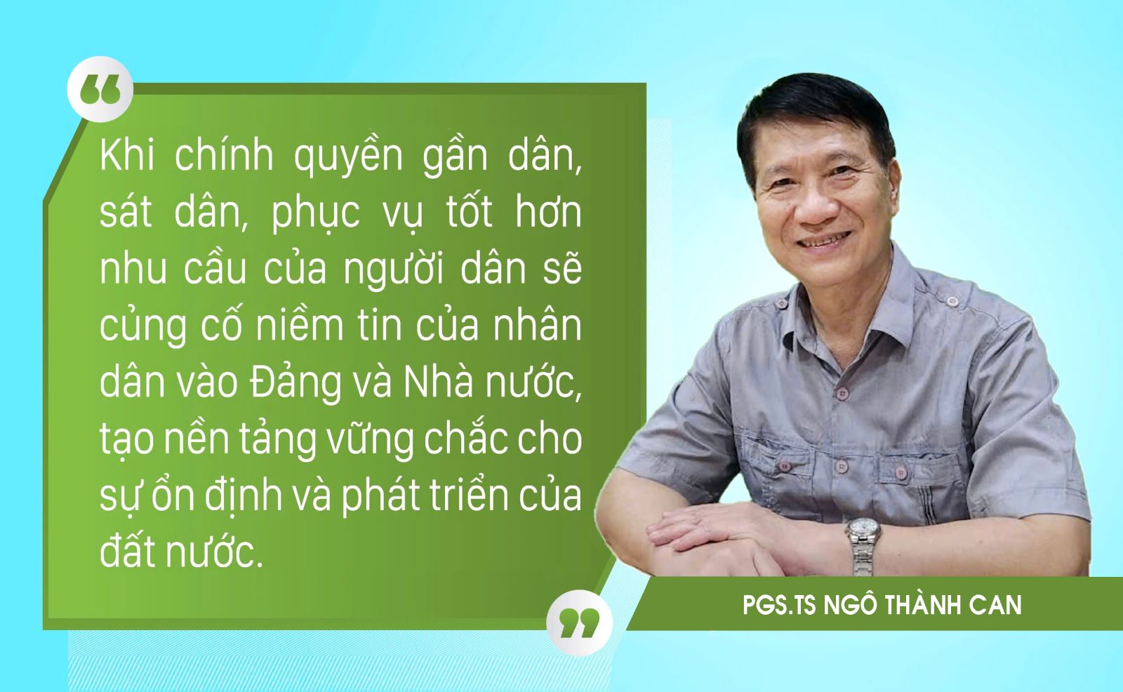 Vai trò của chính quyền cấp cơ sở và giải pháp tăng cường tính phục vụ của chính quyền cấp cơ sở trong chính quyền địa phương 02 cấp