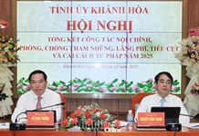 Khánh Hòa: Tăng cường sự lãnh đạo của Đảng trong phát hiện, xử lý tham nhũng, tiêu cực