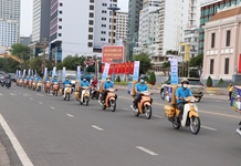 Ra quân hưởng ứng "Tháng vận động triển khai bảo hiểm xã hội toàn dân"