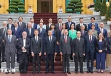 Chủ tịch nước Tô Lâm tiếp các Đại sứ và Đại biện của EU và các nước thành viên