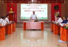 Ban Chỉ đạo phòng, chống tham nhũng, tiêu cực tỉnh Khánh Hòa: Tổ chức phiên họp lần thứ nhất