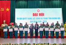 Đại hội Thi đua quyết thắng lực lượng vũ trang tỉnh Khánh Hòa giai đoạn 2019 - 2024