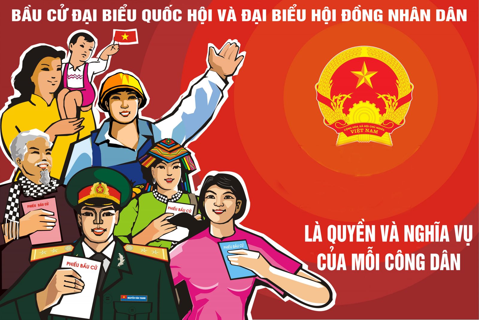 Ngày 15/3/2026 là ngày bầu cử đại biểu Quốc hội khóa XVI và đại biểu HĐND các cấp nhiệm kỳ 2026 - 2031