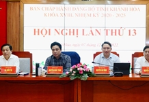 Hội nghị Tỉnh ủy Khánh Hòa lần thứ 13