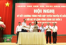 Bộ Tư lệnh Vùng Cảnh sát biển 3 gặp mặt các cơ quan báo chí đầu năm 2024