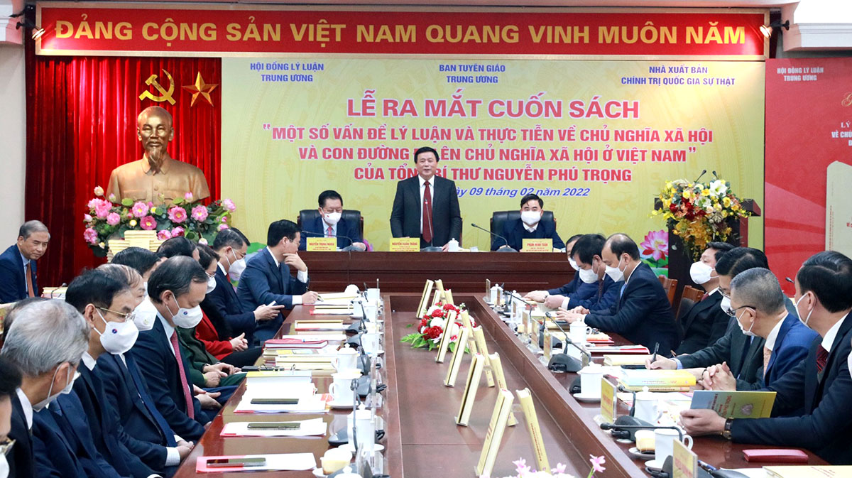        Ra mắt cuốn sách của Tổng Bí thư Nguyễn Phú Trọng    