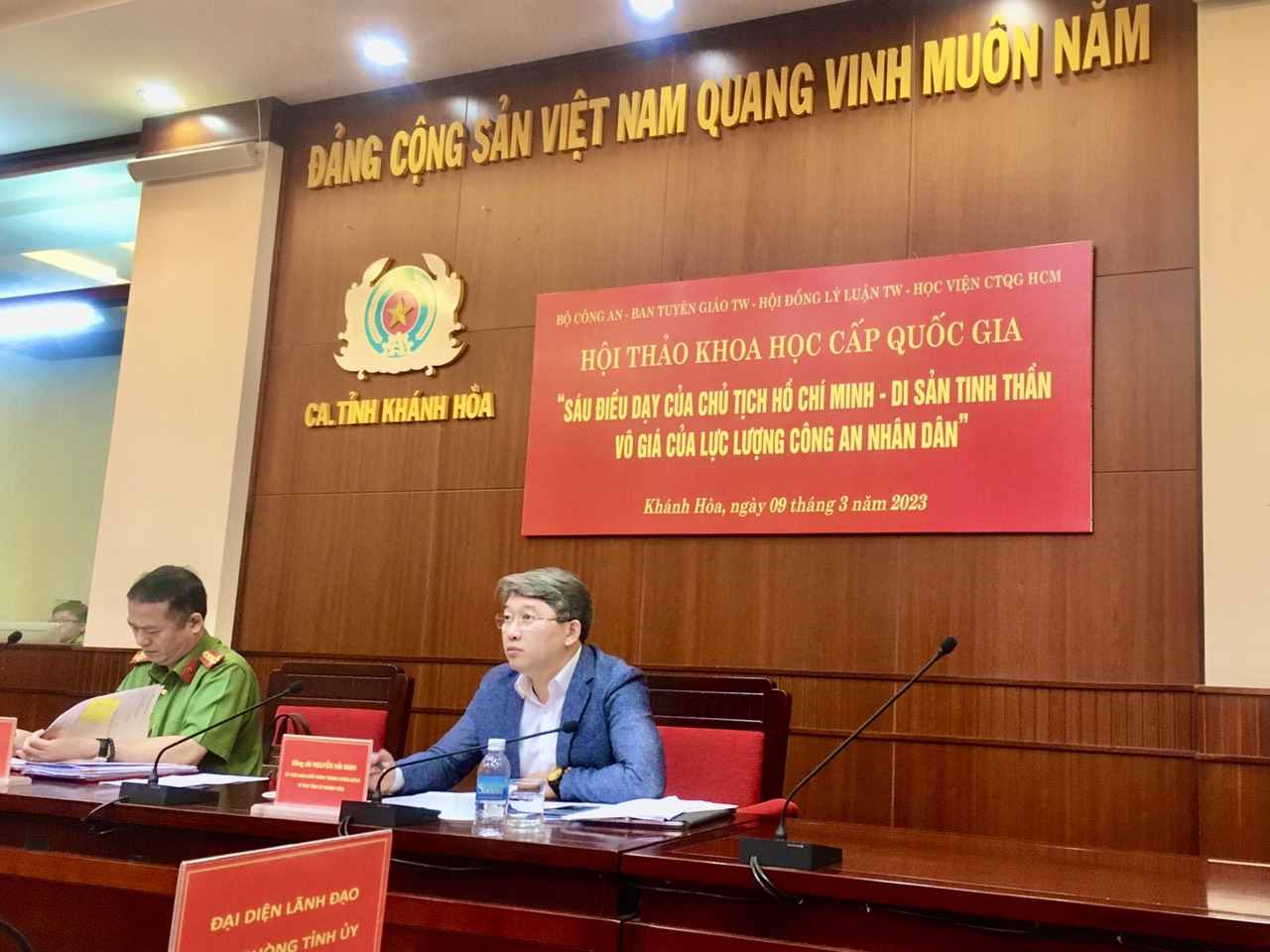 Hội thảo khoa học quốc gia “Sáu điều dạy của Chủ tịch Hồ Chí Minh - Di sản tinh thần vô giá của lực lượng Công an nhân dân”