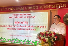 Ban Tuyên giáo và Dân vận Tỉnh ủy: Giao ban công tác quý I, triển khai nhiệm vụ quý II năm 2025