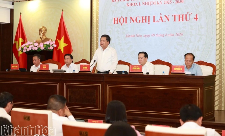 Khai mạc Hội nghị Tỉnh ủy Khánh Hòa lần thứ 4, nhiệm kỳ 2025 - 2030