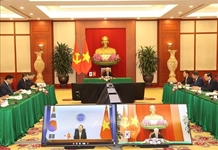 Tổng Bí thư Nguyễn Phú Trọng hội đàm cấp cao với Tổng thống Hàn Quốc