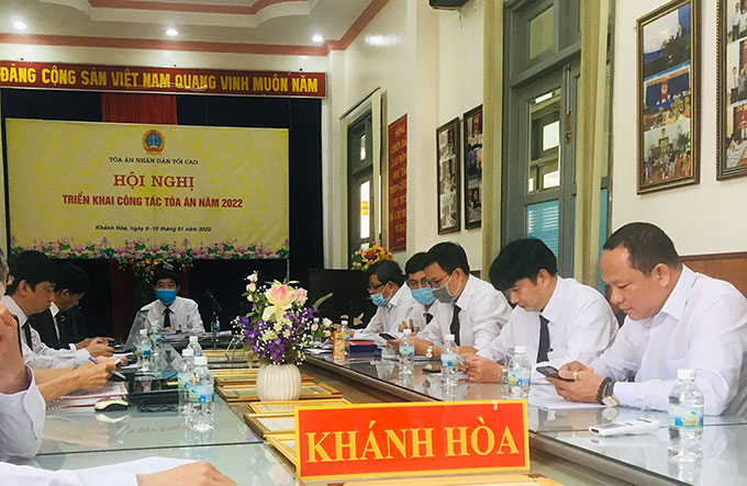 Tòa án nhân dân Tối cao triển khai công tác năm 2022