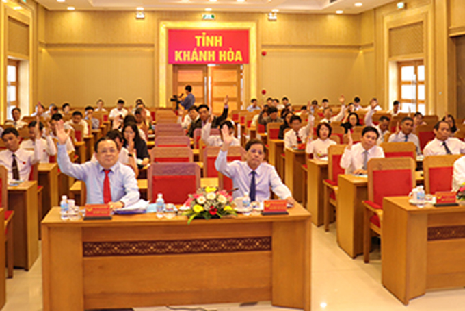 Thông qua Quy hoạch tỉnh Khánh Hòa thời kỳ 2021-2030, tầm nhìn đến năm 2050