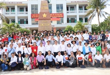 Đoàn công tác số 15 hoàn thành chuyến thăm và làm việc tại các đảo thuộc huyện Trường Sa và nhà giàn DK-1