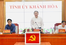 Tỉnh ủy Khánh Hòa tổ chức hội nghị về công tác cán bộ