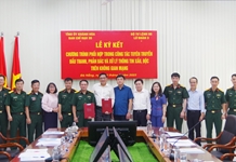 Ban Chỉ đạo 35 Tỉnh ủy Khánh Hòa kết Chương trình phối hợp với Lữ đoàn 3, Bộ Tư lệnh 86 (thuộc Bộ Quốc phòng)