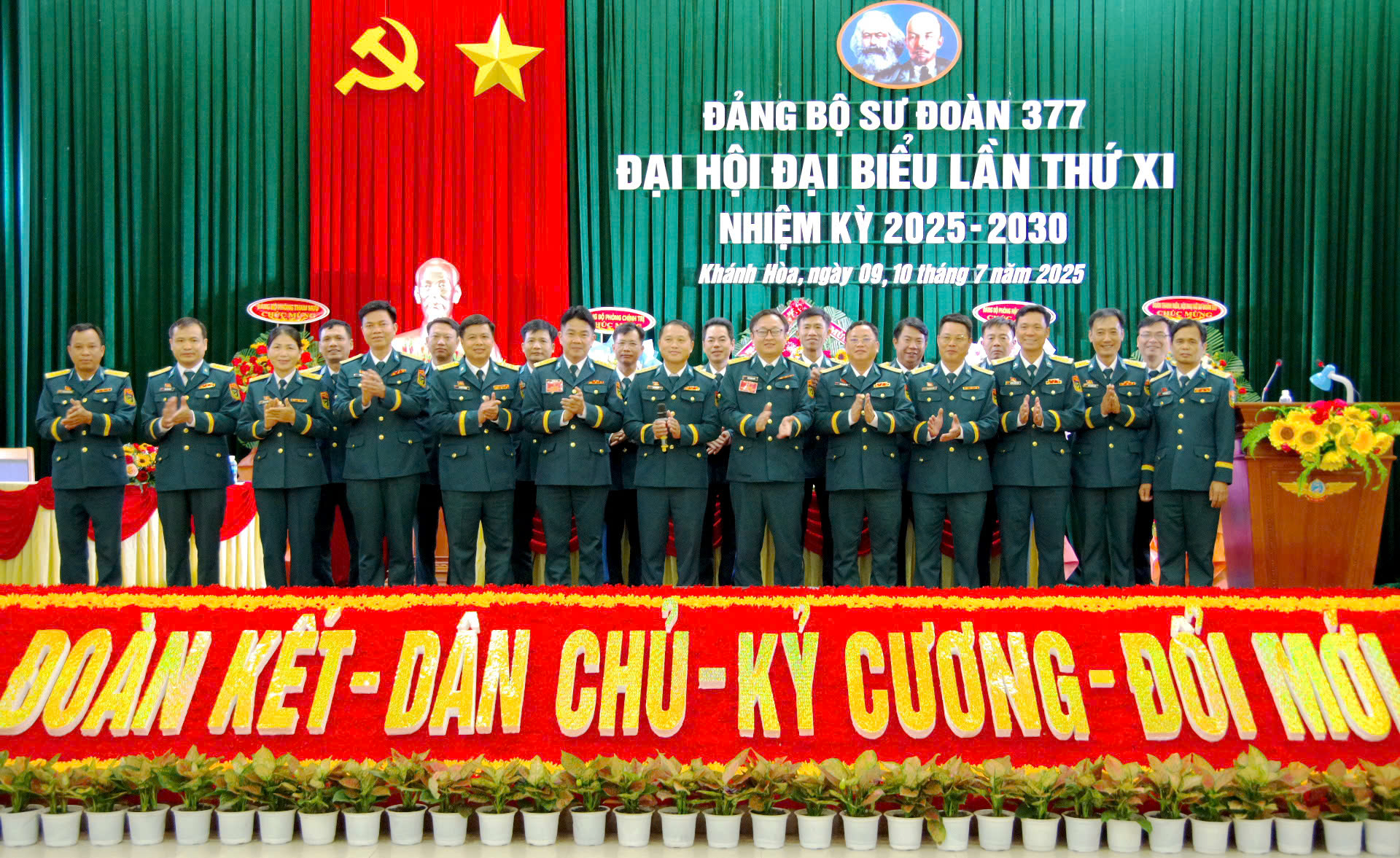 Đảng bộ Sư đoàn 377 tổ chức thành công Đại hội đại biểu lần thứ XI, nhiệm kỳ 2025-2030