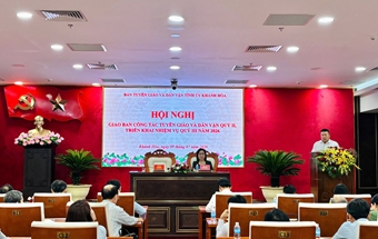 Tiếp tục đổi mới, nâng cao hiệu quả công tác tuyên giáo và dân vận