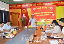 Đồng chí Hồ Văn Niên kiểm tra công tác dân tộc và tín ngưỡng, tôn giáo tại xã Bác Ái Tây