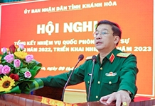 UBND tỉnh Khánh Hòa triển khai nhiệm vụ quốc phòng, quân sự địa phương năm 2023
