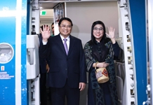 Thủ tướng Phạm Minh Chính bắt đầu chuyến thăm chính thức Brunei Darussalam