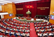 Thông cáo báo chí về ngày làm việc thứ nhất của Hội nghị Trung ương 11, khóa XIII