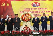 Đại hội đại biểu Đảng bộ xã Diên Lạc lần thứ nhất, nhiệm kỳ 2025 - 2030