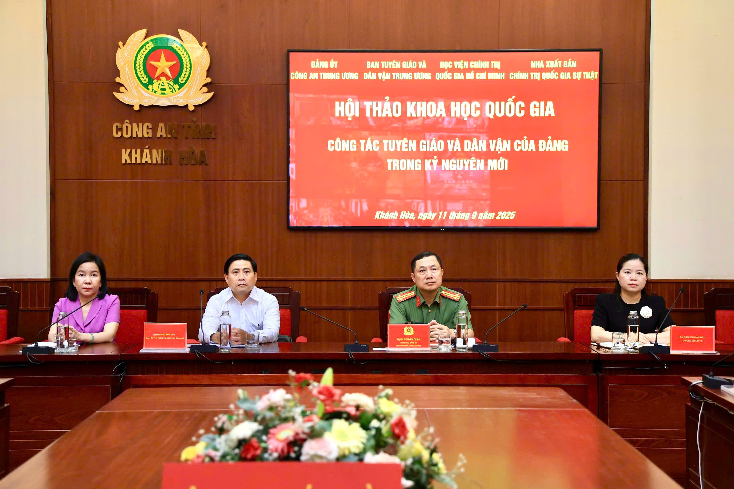 Hội thảo khoa học quốc gia Công tác tuyên giáo và dân vận của Đảng trong kỷ nguyên mới
