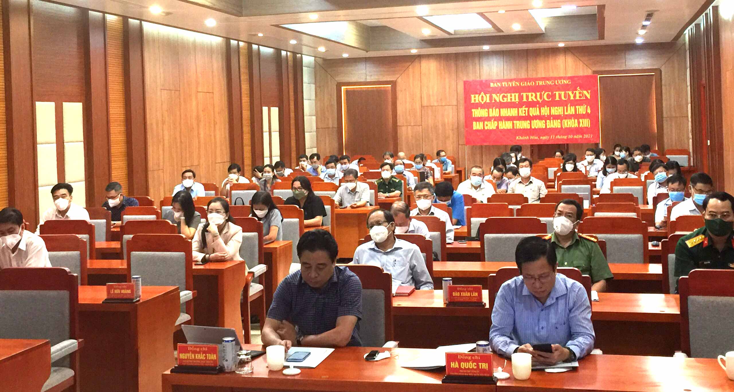 Hội nghị trực tuyến thông báo nhanh kết quả Hội nghị Trung ương 4, khóa XIII