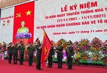 Trường Sĩ quan Thông tin tổ chức lễ kỷ niệm 70 năm Ngày truyền thống và đón nhận Huân chương Bảo vệ Tổ quốc hạng Nhì