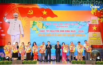 Ấm áp cầu truyền hình chúc Tết Trường Sa