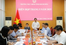 Phiên họp Thường trực HĐND tỉnh tháng 5-2025