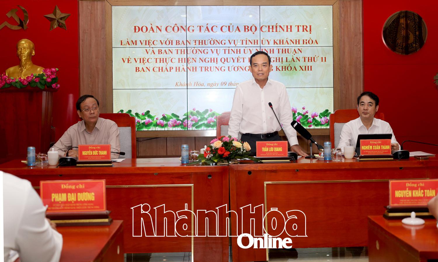 Tập trung thực hiện sắp xếp, sáp nhập 2 tỉnh Khánh Hòa và Ninh Thuận