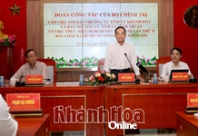 Tập trung thực hiện sắp xếp, sáp nhập 2 tỉnh Khánh Hòa và Ninh Thuận