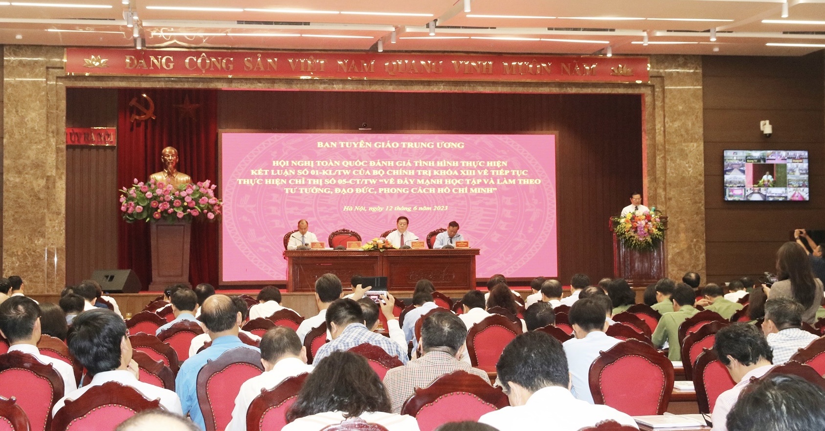 Sau 02 năm triển khai thực hiện Kết luận số 01-KL/TW của Bộ Chính trị khóa XIII: Lan tỏa nhiều mô hình hay trong học tập và làm theo Bác