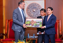 Bí thư Tỉnh ủy Nghiêm Xuân Thành tiếp Đại sứ Pháp tại Việt Nam