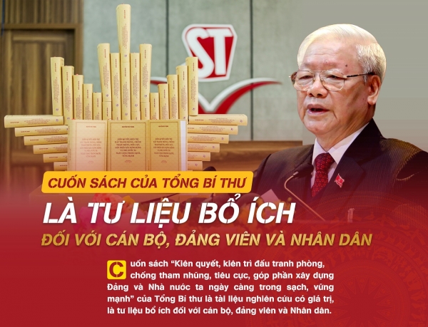 Cuốn sách của Tổng Bí thư Nguyễn Phú Trọng là chỉ dẫn và động lực quan trọng đối với báo chí trong đấu tranh phòng, chống tham nhũng, tiêu cực hiện nay 