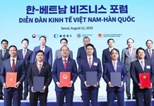 Đoàn công tác tỉnh Khánh Hòa trao đổi, xúc tiến đầu tư tại Diễn đàn Kinh tế Việt Nam - Hàn Quốc