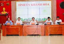 Đoàn đại biểu Đảng bộ tỉnh Khánh Hòa dự Đại hội đại biểu toàn quốc lần thứ XIV của Đảng họp rà soát công tác chuẩn bị