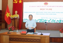 Hội nghị triển khai các giải pháp thúc đẩy hoạt động xuất khẩu hàng hóa năm 2024