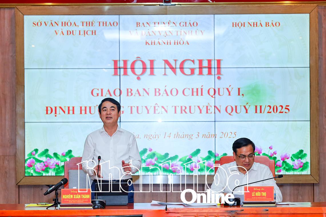 Hội nghị giao ban báo chí quý I