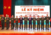 Khánh Hòa long trọng tổ chức Lễ kỷ niệm 80 năm Ngày truyền thống Lực lượng vũ trang tỉnh và đón nhận Huân chương Bảo vệ Tổ quốc hạng Nhì