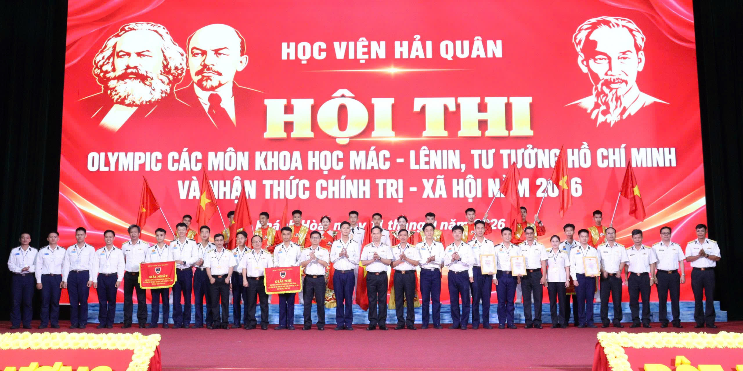 Học viện Hải quân tổ chức Hội thi Olympic các môn khoa học Mác - Lênin, tư tưởng Hồ Chí Minh và nhận thức chính trị - xã hội