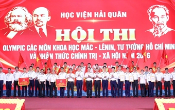 Học viện Hải quân tổ chức Hội thi Olympic các môn khoa học Mác - Lênin, tư tưởng Hồ Chí Minh và nhận thức chính trị - xã hội