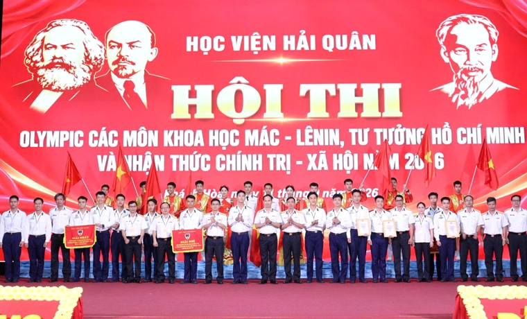 Học viện Hải quân tổ chức Hội thi Olympic các môn khoa học Mác - Lênin, tư tưởng Hồ Chí Minh và nhận thức chính trị - xã hội