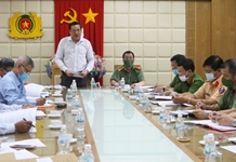 Kiểm tra việc tổ chức học tập, quán triệt nghị quyết đại hội đảng các cấp tại Đảng ủy Công an tỉnh